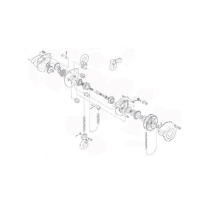 キトー KITO キトー J1PW01-016010 チェーンブロック キトーマイティM3形 CB005用部品 ワリピン1.6×10