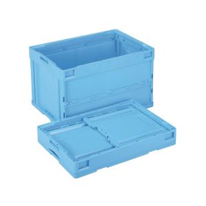 岐阜プラスチック工業 リス CB-S51NR-B 折りたたみコンテナー  青 メーカー直送 代引不可 沖縄離島不可