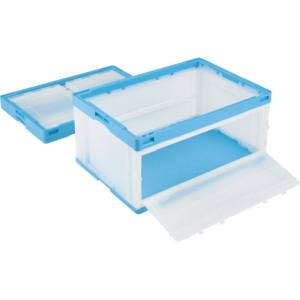 岐阜プラスチック工業 リス CB-76NRTL B 折りたたみコンテナCB-76NRTL 扉付 メーカー直送 代引不可 沖縄離島不可