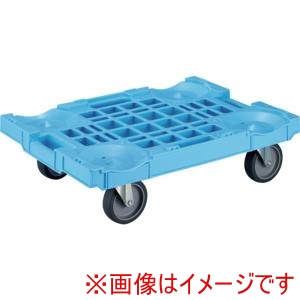 岐阜プラスチック RISU 岐阜プラスチック RS5337SS2 折り畳みコンテナ用樹脂平台車 627723 ピタキャリ502 メーカー直送 代引不可 北海道沖縄離島不可