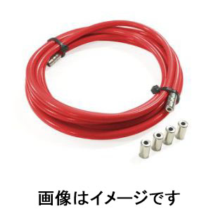 トップ TOP トップ フォグリア カラーブレーキアウター 2m レッド 72027 Foglia