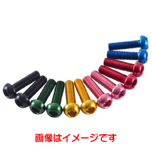 トップ TOP トップ フォグリア アルミボルトセット M5×18mm ブルー 72296 Foglia