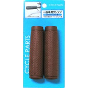 オージーケー技研 OGK giken オージーケー技研 ディンプルグリップ ブラウン ロング & ロング 110×22.2mm 1ペア OGK giken