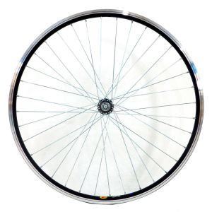 アサヒサイクル ASAHICYCLE アサヒサイクル XFB26 アルミ 黒リム 26X1.50 前ハブ 三分 芯 軸3/8 ASAHICYCLE
