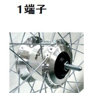 アサヒサイクル ASAHICYCLE アサヒサイクル XFTS4 アルミリム 前輪 ハブダイナモ J1端子 オートライ ト用 ホイール 24X1 ASAHICYCLE