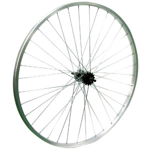 アサヒサイクル ASAHICYCLE アサヒサイクル TBU27 ステンレスリム 後輪 ナットハブ　ドラムブレーキ仕様 14Tギア 軸長:180mm