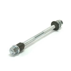 アサヒサイクル ASAHICYCLE アサヒサイクル BHB04 後ハブ軸セット バラ 3分 3/8X19 2mm 15mmナット ASAHICYCLE