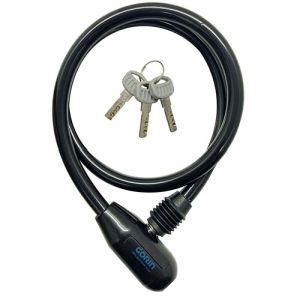 五輪工業 ゴリン GORIN ゴリン G222W-700-K ワイヤー錠 10×700mm ブラック GORIN 五輪工業