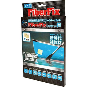 ファイバーフィックス FiberFiX ファイバーフィックス GON-FP5 補修 UVパッチ 5X5inch FiberFiX