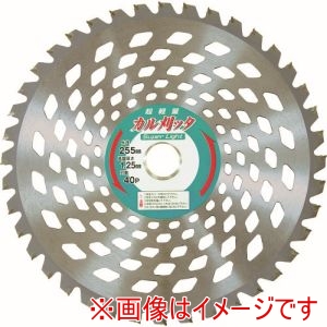 小山金属 IWOOD 小山金属 99019 刈払機用チップソー カル刈ッタ 255X40P