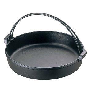 岩鋳 岩鋳 南部 鉄 すきやき鍋 ツル付 20cm 20037