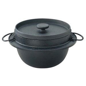 岩鋳 岩鋳 鋳鉄 ごはん鍋 5合炊 21-086