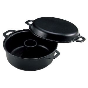 岩鋳 岩鋳 南部 鉄イモノ パン焼器 24033