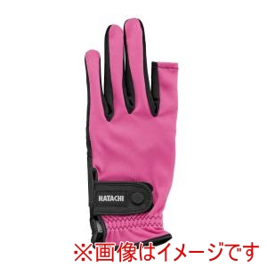 羽立工業 ＨＡＴＡＣＨＩ ハタチ BH8080 グラウンドゴルフ マーカーホルダー付き ストレッチ手袋 ピンク 64 SM HATACHI