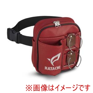 羽立工業 HATACHI ハタチ PH7935-62 マルチポーチ レッド HATACHI