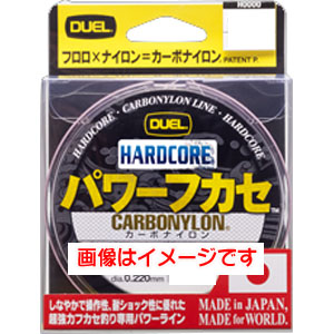 デュエル DUEL デュエル ハードコア パワーフカセ 150m 1.75号 ミルキーピンク
