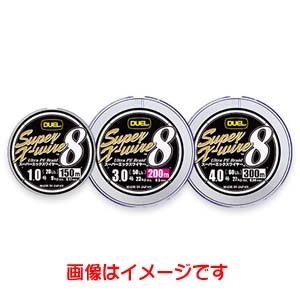 デュエル DUEL デュエル スーパーエックスワイヤー SUPER X-WIRE 8 150m 0.6号 カラーS