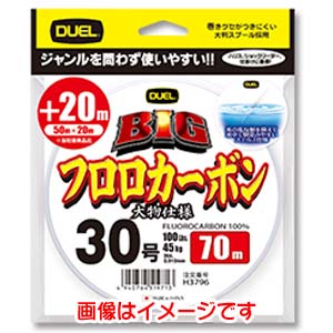デュエル DUEL デュエル BIG フロロカーボン 70m 6号
