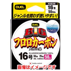 デュエル DUEL デュエル BIG フロロカーボン 50m 4号
