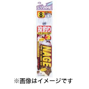 ささめ針 SASAME ささめ針 投釣仕掛3本針 10号 ハリス 2 K-102