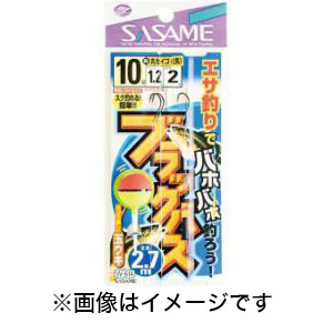 ささめ針 SASAME ささめ針 ブラックバス 2.7m 10号 W-614
