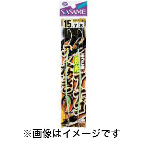 ささめ針 SASAME ささめ針 ぶっこみ夜光 ウナギアナゴ 12号 E-232