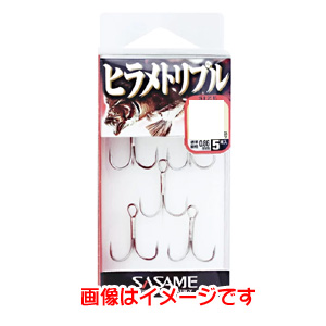 ささめ針 SASAME ささめ針 ヒラメトリプル ケイムラ 8号 TEN2K