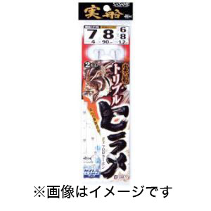 ささめ針 SASAME ささめ針 実船トリプルヒラメ ケイムラ 7号 ハリス 5号 FSM77