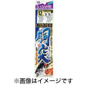 ささめ針 SASAME ささめ針 胴突仕掛 12号 ハリス 3 D-503