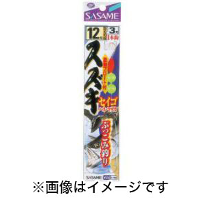 ささめ針 SASAME ささめ針 スズキセイゴぶっこみ 12号 ハリス 3 E-700
