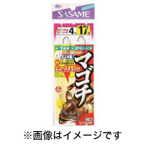 ささめ針 SASAME ささめ針 マゴチ 17号 ハリス 4号 C-103
