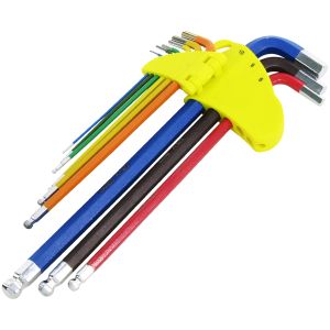 ケンオー KENOH KENOH CHXB-9L カラー ボールポイント六角棒レンチセット 9本組 EXロング ケンオー