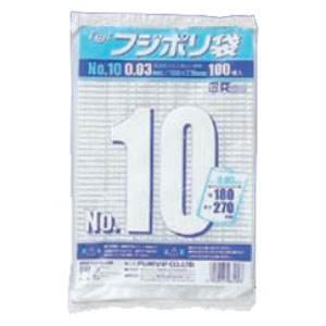 フジナップ フジナップ フジ ポリ袋 10 1000枚入