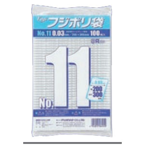 フジナップ フジナップ フジ ポリ袋 11 1000枚入