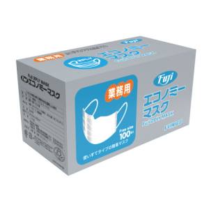 フジ フジ 964300 エコノミーマスク 2PLY