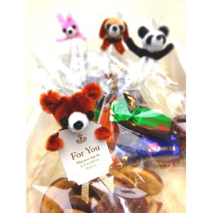 創アンド遊 創アンド遊 モールアートラッピングリボン 22 くま うさぎ いぬ パンダ MK700