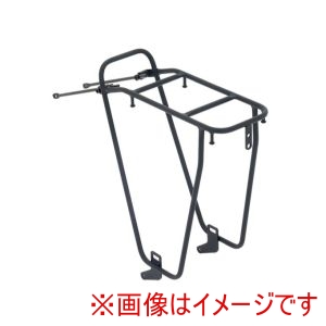 箕浦 箕浦 061-1500-01 GV-R700 スチール製 リアキャリア ブラック