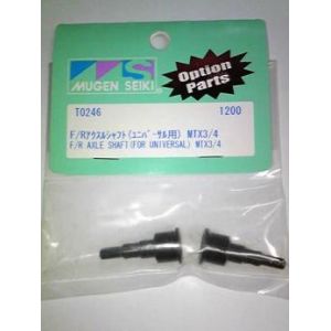 ムゲン MUGEN MUGEN F/Rアクスルシャフト ユニバーサル用 MTX3/4 T0246 ムゲン 無限精機
