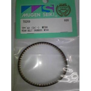 ムゲン MUGEN MUGEN リヤベルト ラバー MTX4 T0269 ムゲン 無限精機