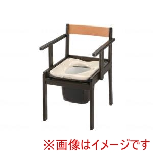 リッチェル リッチェル 140056 木製きらく 軽～いトイレ 普通便座 メーカー直送 代引不可 北海道沖縄離島不可