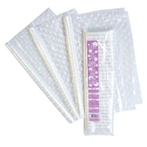 服部 服部 ポリ風呂敷 透明白水玉 900角 500枚入