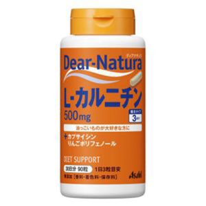アサヒグループ食品 Asahi アサヒ ディアナチュラ L-カルニチン 90粒