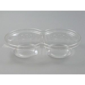 パックスタイル パックスタイル 惣菜容器 PS BPコンビカップ2M 本体 クリア 1ケース(800) 00463529 メーカー直送 法人限定 代引不可 北海道沖縄離島不可
