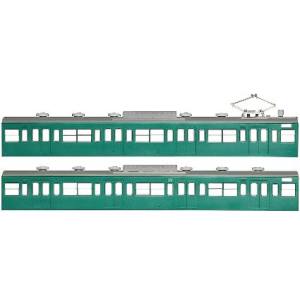 グリーンマックス GREEN MAX グリーンマックス 18019 国鉄 JR 103系 低運 非ユニット窓 冷改車 エメラルドグリーン 増結用モハ2両ボディキット
