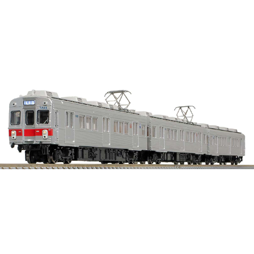 グリーンマックス GREEN MAX グリーンマックス (N) 50797 東急電鉄7200系 (池上線・冷房車・赤帯) 3両