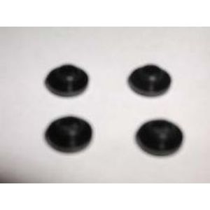 Half Beans Half Beans サーボ取付段付ワッシャー ジュラコン 黒 42480