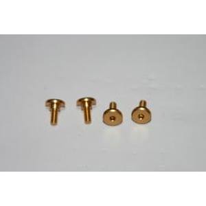 Half Beans Half Beans 六角孔付アルミサーボ取リ付ケネジ ゴールド 43990
