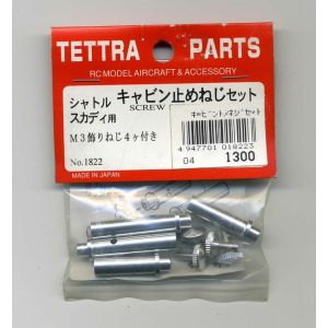 テトラ TETTRA テトラ シャトルスカディ用キャビン止メネジセット 1822
