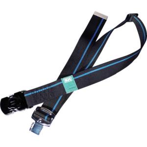 基陽 KH KH 47673BF アロッキー胴ベルト 1400mm 黒-青/黒 基陽