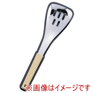 ワダコーポレーション ワダコーポレーション WA 18-8 味道楽 取り分けスプーン 穴明 アイボリー